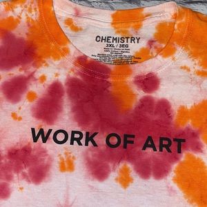 Chemistry Tie Dye Tee Work of Art